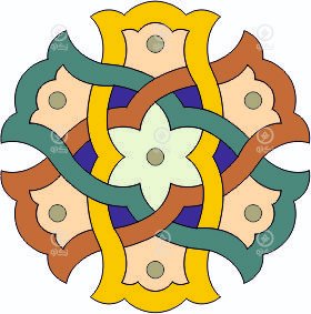 فایل تذهیب شماره 39 لایه باز با فرمت کورل و ایلاستریتور